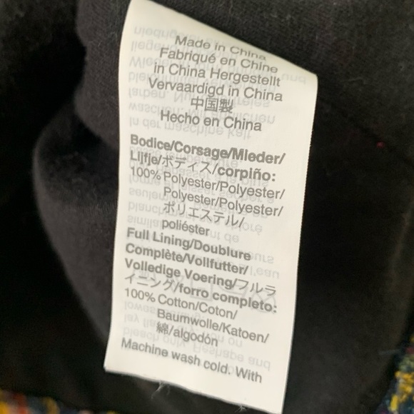 Madewell Crochet Tie Shoulder Rainbow Tank Top XS - Picture 6 of 7